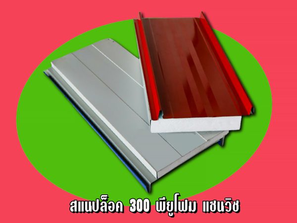 Roof/Panel แซนวิช สแนปล็อค EPS หนา 2"