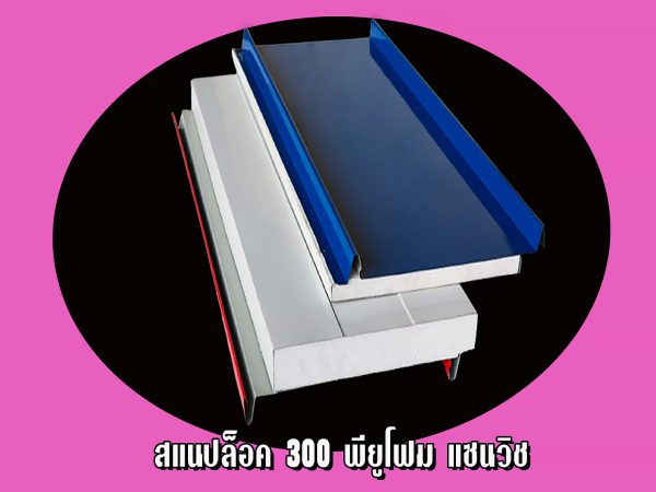 Roof/Panel แซนวิช สแนปล็อค EPS หนา 2"