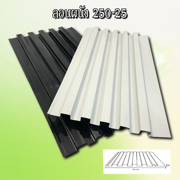 ฝ้า/ผนัง ลูกฟูก ลอน 250-25